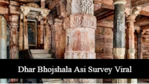 Dhar Bhojshala Asi Survey Viral